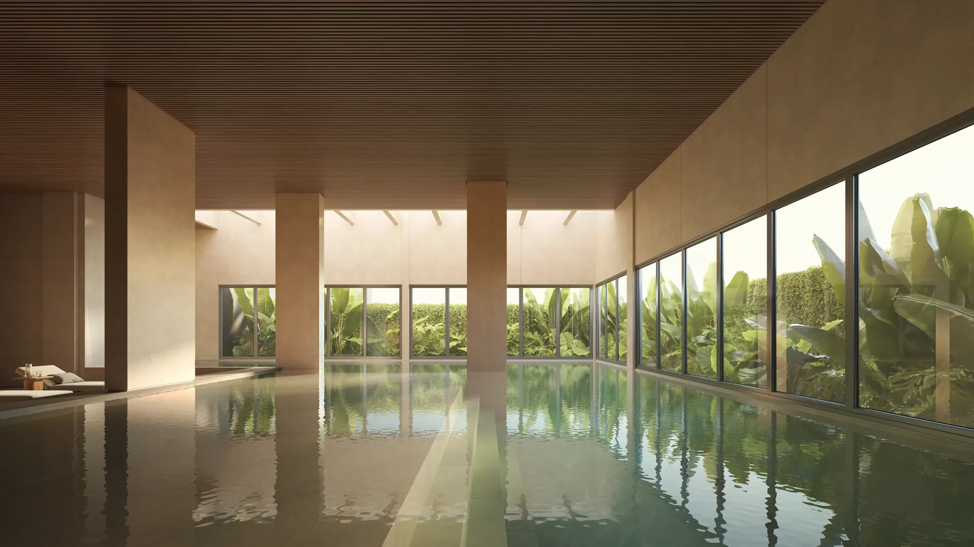 Piscina Aquecida com Raia AMC Duo Campinas