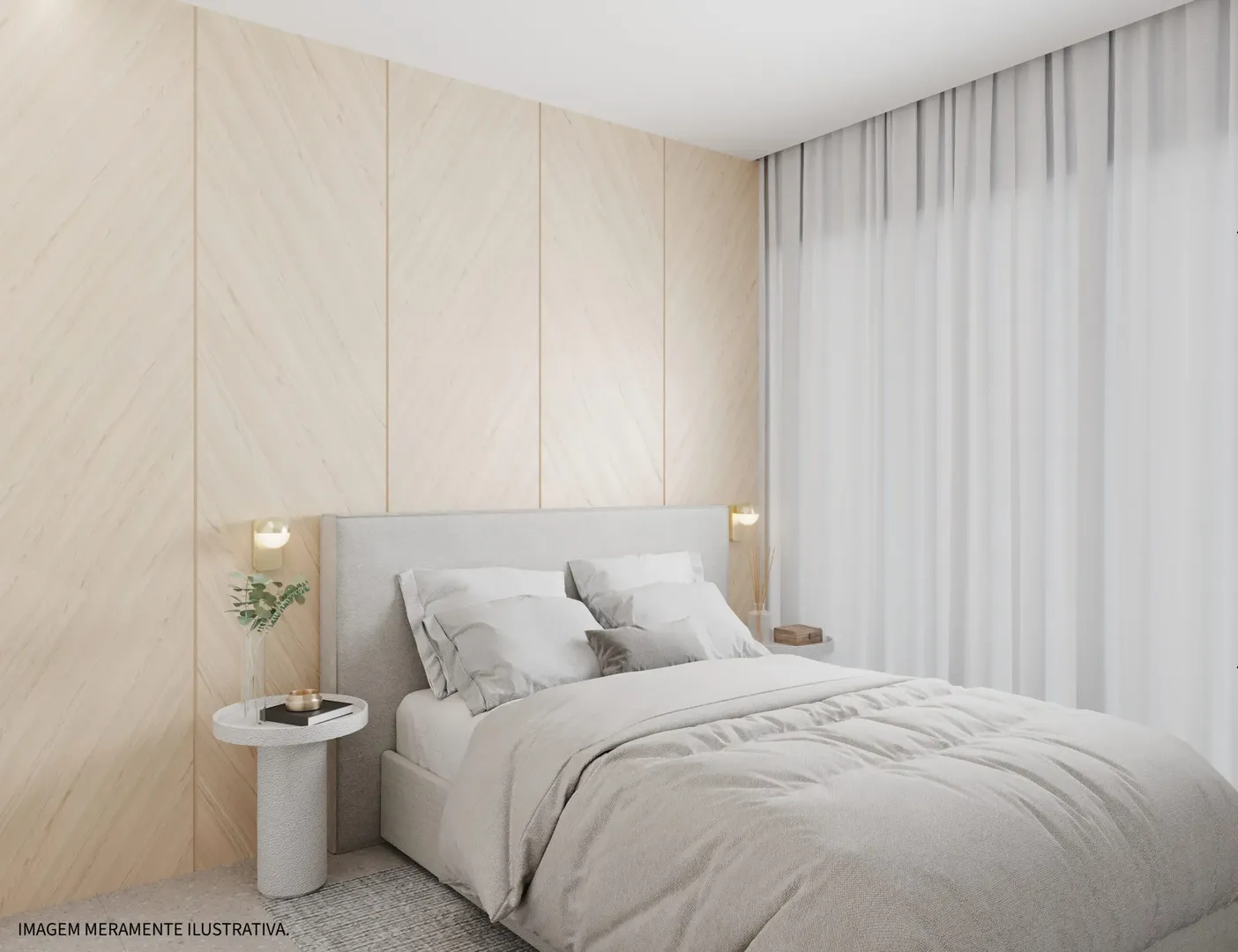 Studio compacto BOSC EcoVillage 34m² otimizado